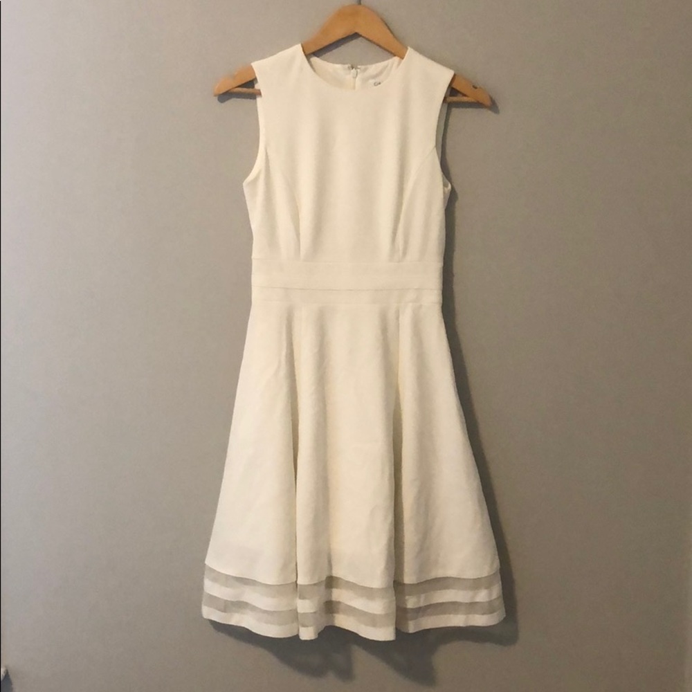 Calvin Klein White Dress
